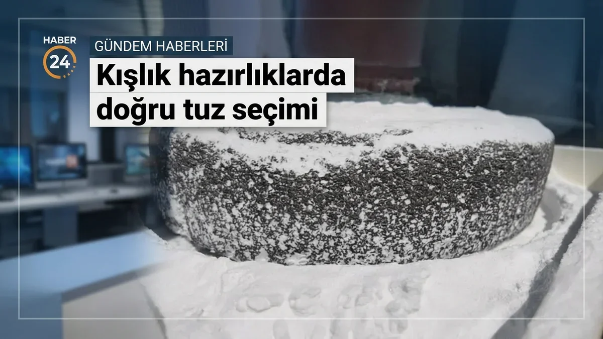 Turşu ve konserve hazırlarken kaya tuzu kullanılması öneriliyor