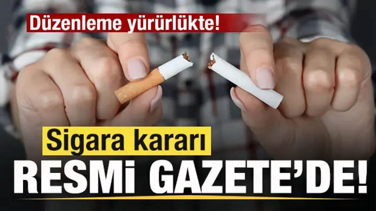 Resmi Gazete'de Yayımlanan Kararla Sigara Bırakma Tedavisi Ücretsiz Hale Geldi